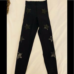 Ultracor Black Star Leggings (Ankle) - XS